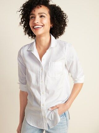Relaxed Classic Shirt for Women | Old Navy (US)