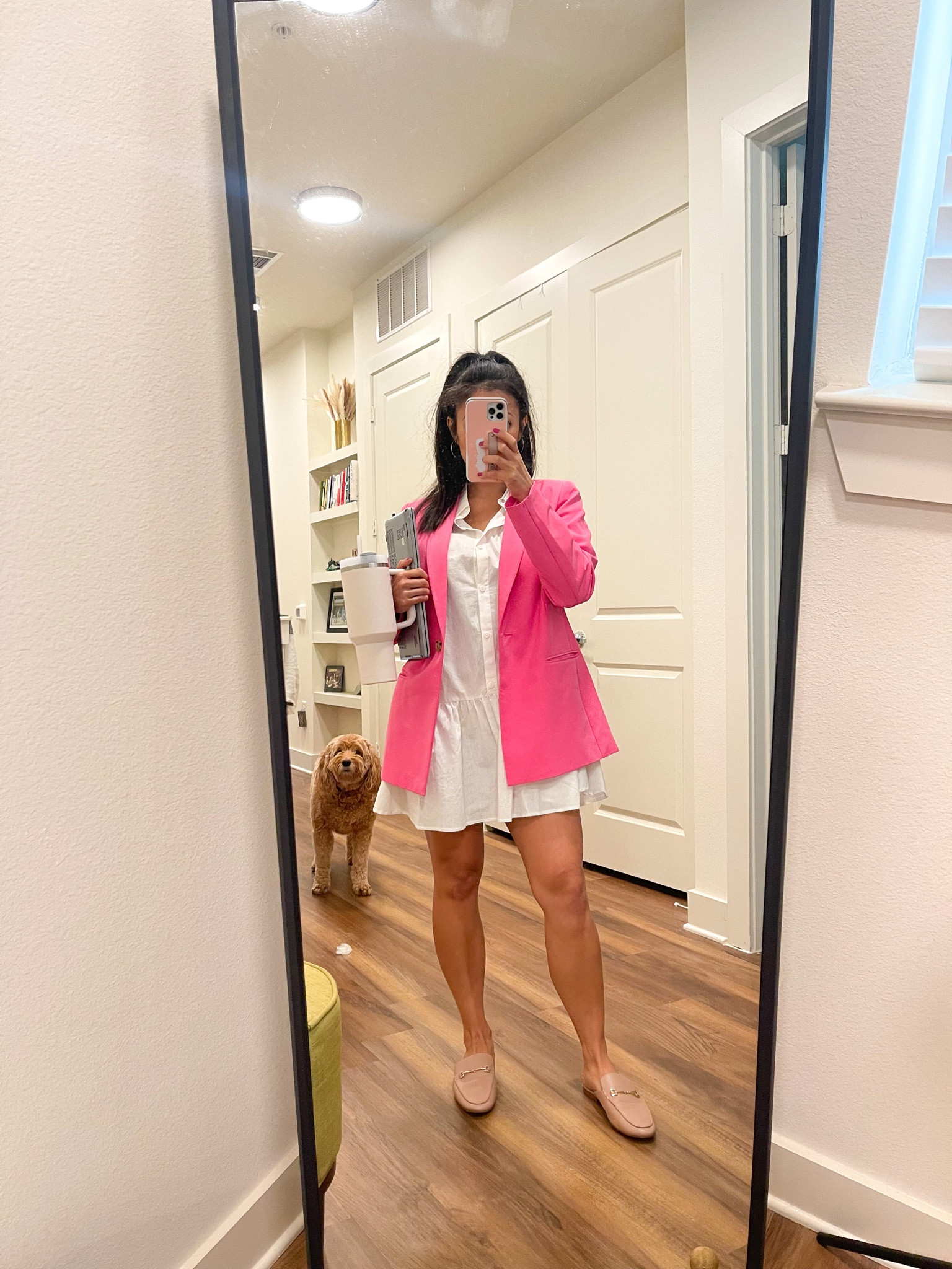 Spring/summer simple & feminine work outfit! Blazer runs big wearing size medium// dress TTS


#LTKstyletip #LTKworkwear #LTKunder50