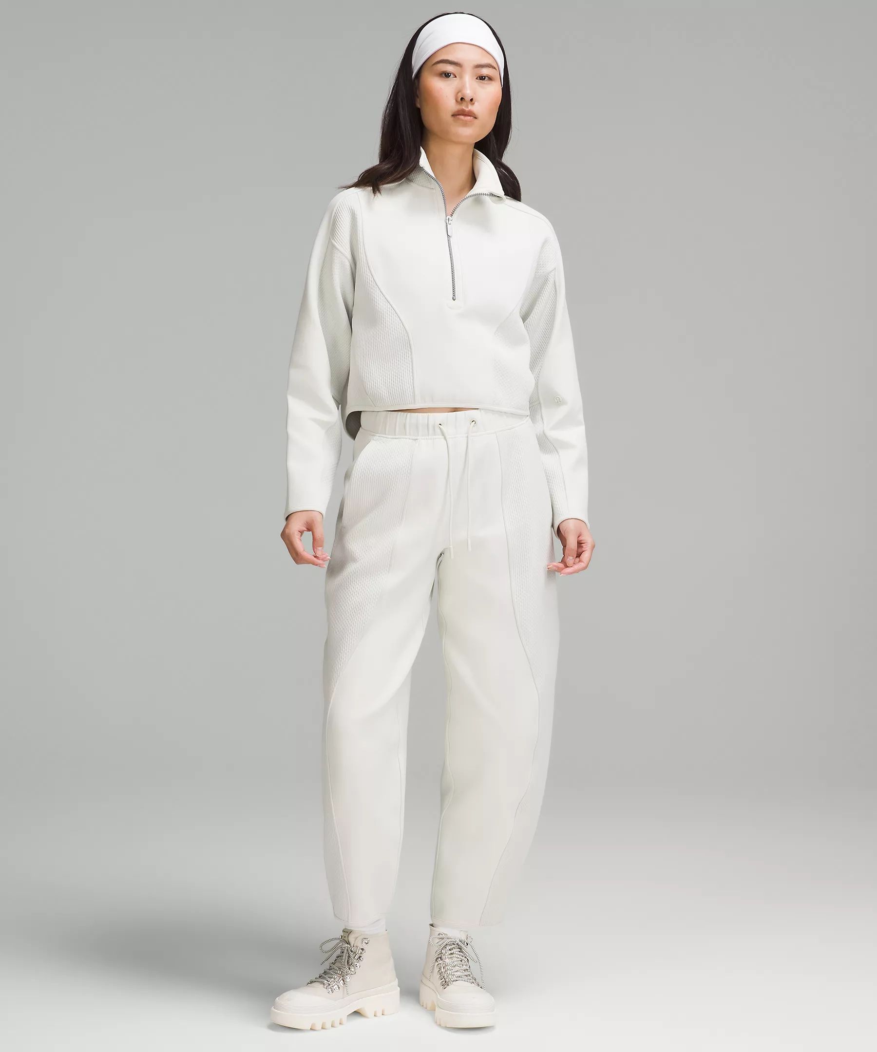 Mixed Fabric Half-Zip Pullover | Lululemon (US)