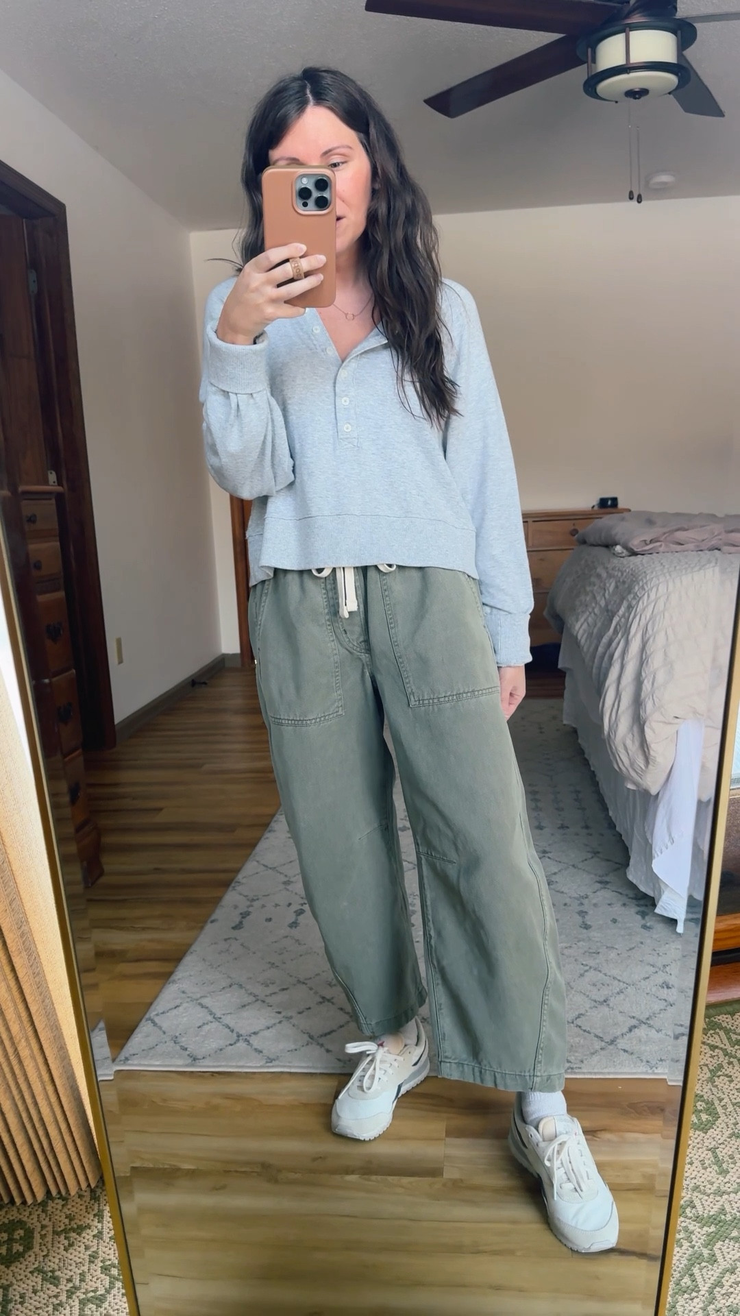 Wearing xs in my henley top (grey is form last year—it’s back in new colors and I also linked similar grey ones) 
xs short/petite in these pants (I also have the brown/tan color), and my sneakers are size 6.5 (also linked similar) 



#LTKgrwm #LTKSeasonal #LTKdayinmylife
