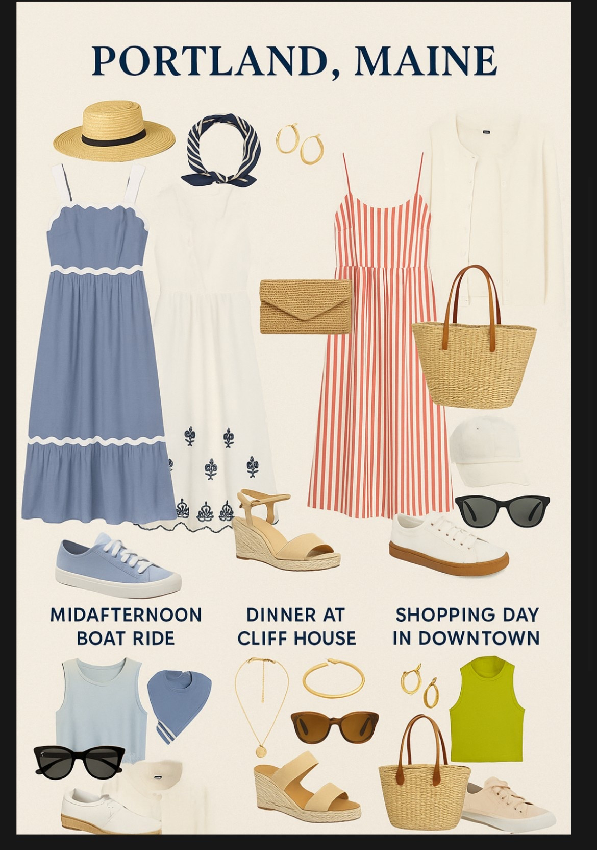 Maine outfit inspo 

#LTKSeasonal #LTKSummerEdit #LTKTravel