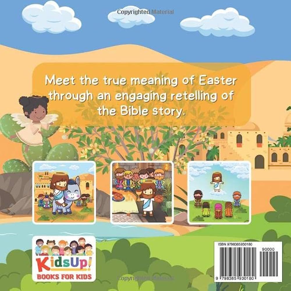 Easter Story about Jesus for Little Boys and Girls: A Simplified Bible Storybook with Large Pictu... | Amazon (US)
