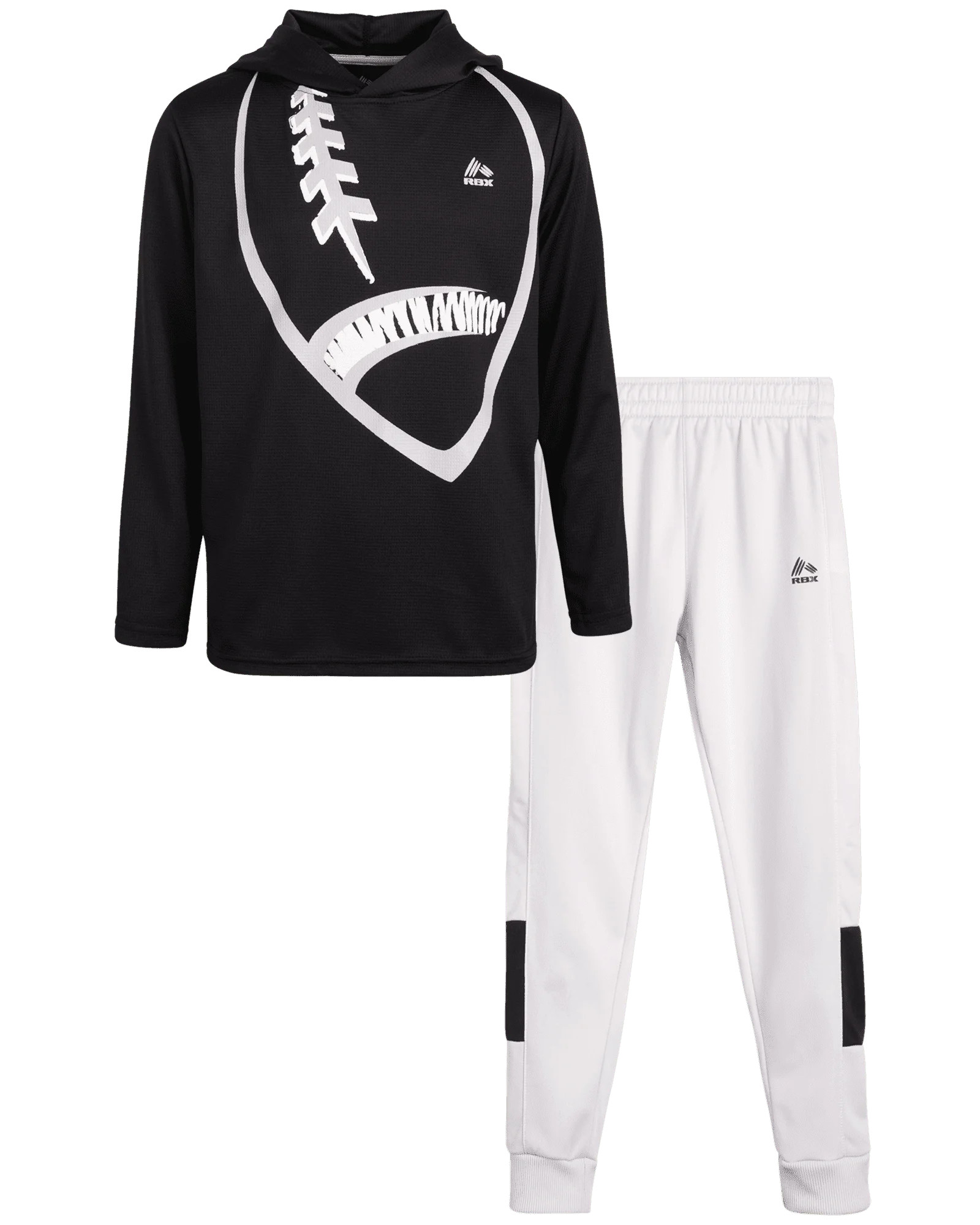 RBX Active Boys Sweatpants Set - 2 Piece Athletic Hoodie Sweatshirt and Jogger Sweatpants (8-12) | Walmart (US)