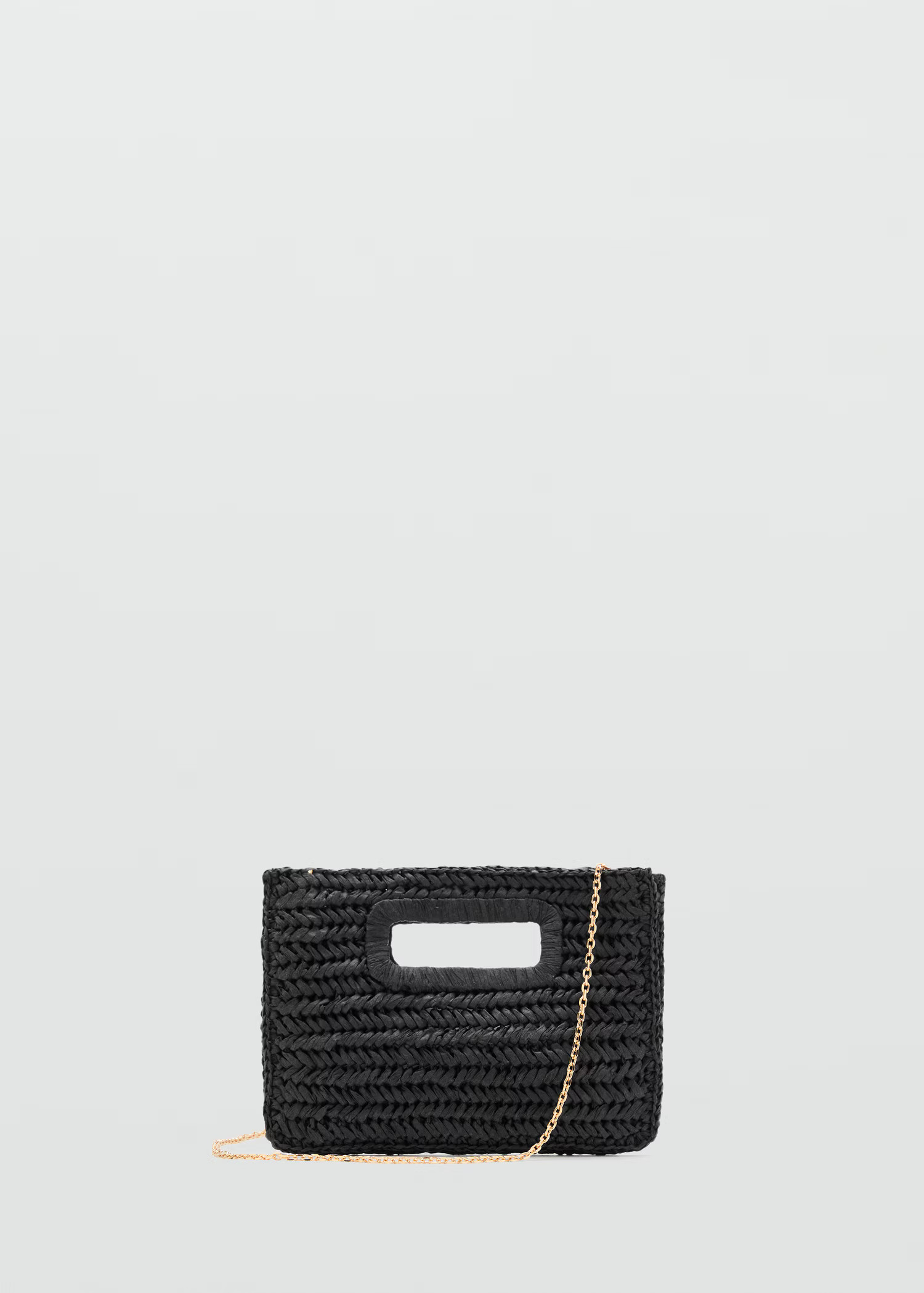 Natural fibre bag - Women | MANGO United Kingdom | MANGO (UK)