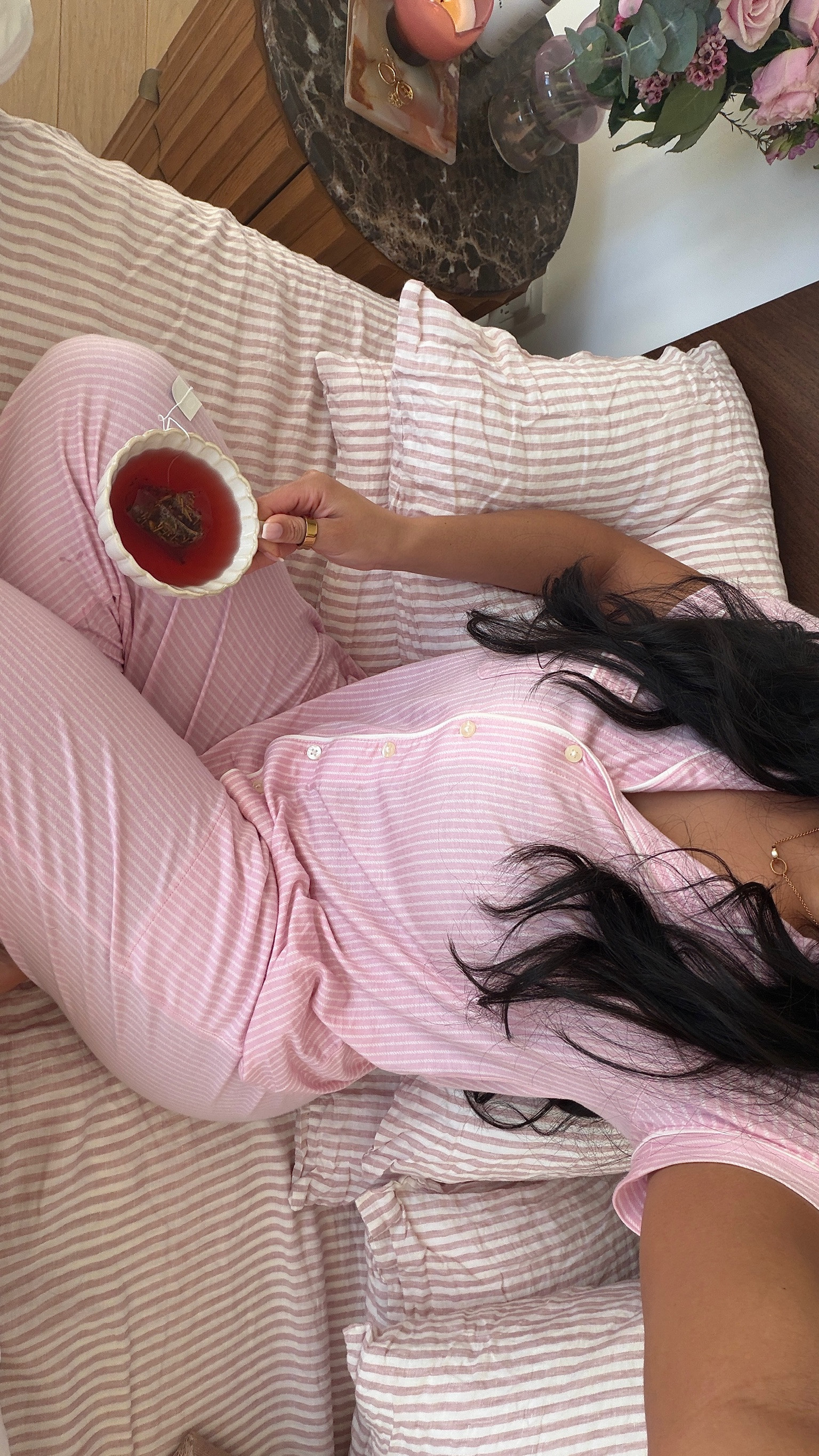 A very pink morning 🌸 

 

 #LTKgrwm #LTKootd #LTKmorningroutine