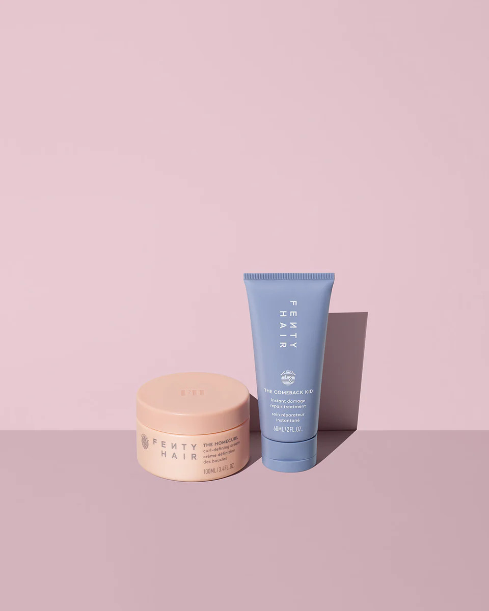 The Curl Crew Instant Damage Repair Treatment + Curl-Defining Set | Fenty Beauty
