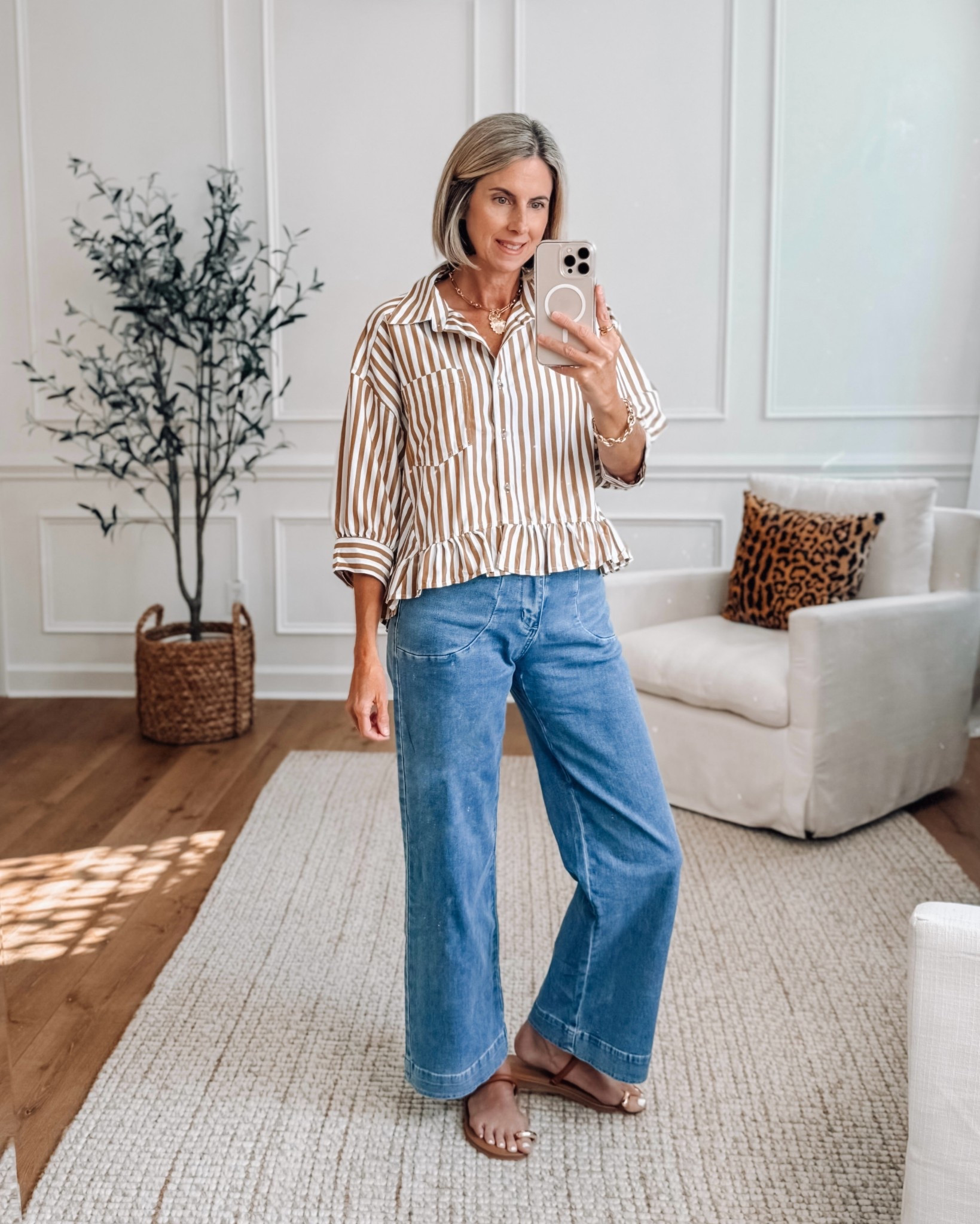 The cutest FP look for less from Amazon! Love the high low ruffle details! So cute and comes in other colors. Wearing a small 

#amazonmusthave #amazonfashionfinds #over40outfit #styleover40 #lookforless #whatiorderedvswhatigot
#elevatedcasual #momoutfit

#LTKSaleAlert #LTKFindsUnder50 #LTKStyleTip