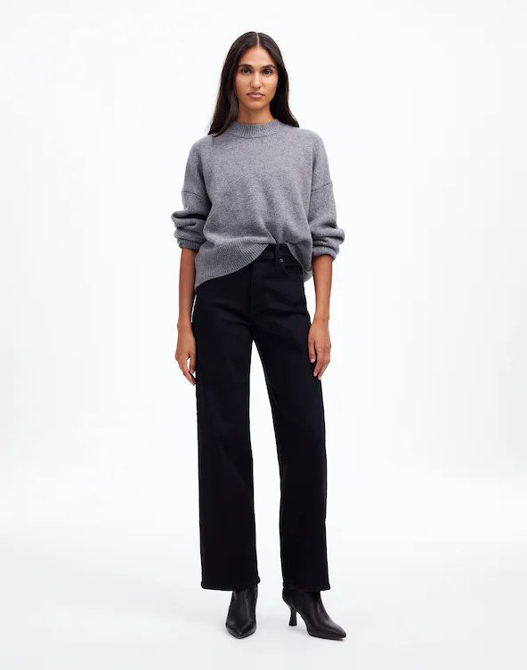 The Petite Perfect Vintage Wide-Leg Jean | Madewell