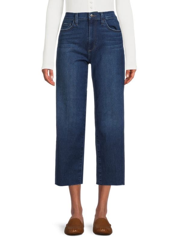 Joe's Jeans High Rise Wide Leg Cropped Jeans on SALE | Saks OFF 5TH | Saks Fifth Avenue OFF 5TH
