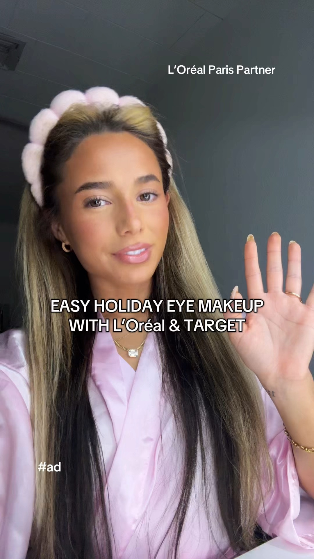 #LOrealParisPartner #ad Officially adding pink to every part of my routine 💖 The Le Shadow Sticks are so easy to blend and feel cooling on the lids—perfect for that fresh look! #TargetPartner #Target @LorealParis @Target #L’OrealParisMakeup

#LTKHoliday