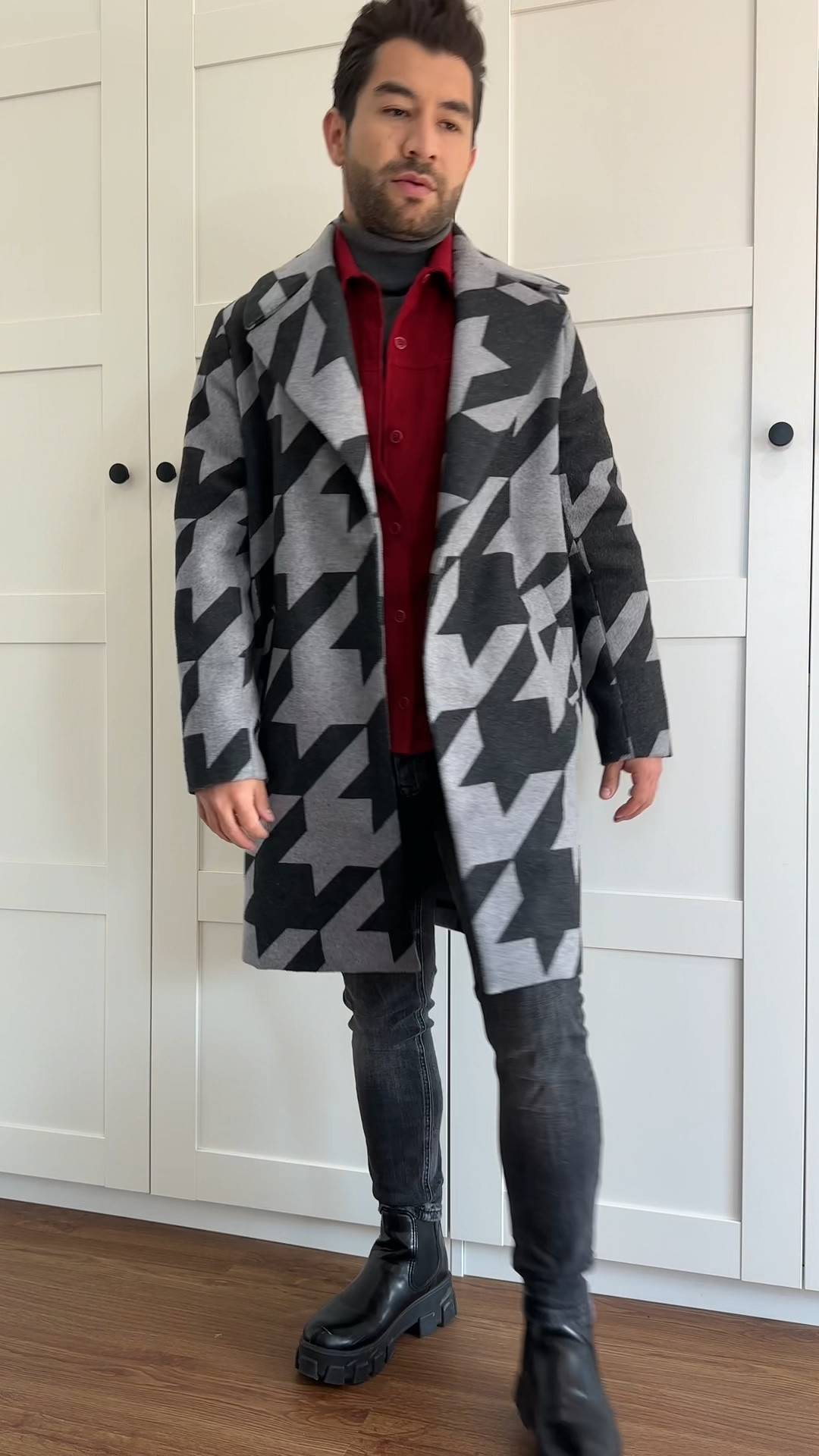 Oversized pattern coat ! 😍😍😍

#LTKmens #LTKHoliday #LTKparties