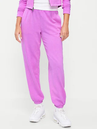 High-Waisted Fleece Jogger | Old Navy (US)