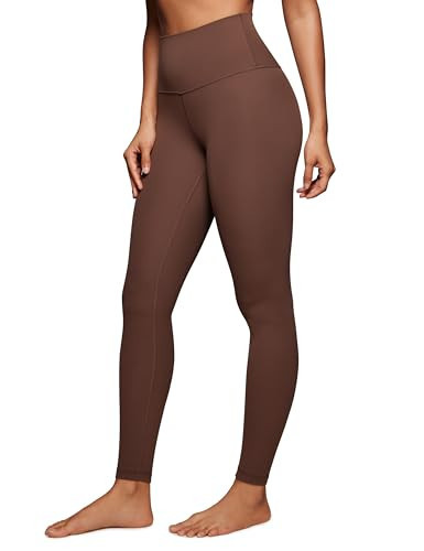 CRZ YOGA Butterluxe High Waisted Lounge Legging 28'' - Workout Leggings for Women Buttery Soft Yoga Pants Coffee Brown X-Large | Amazon (US)
