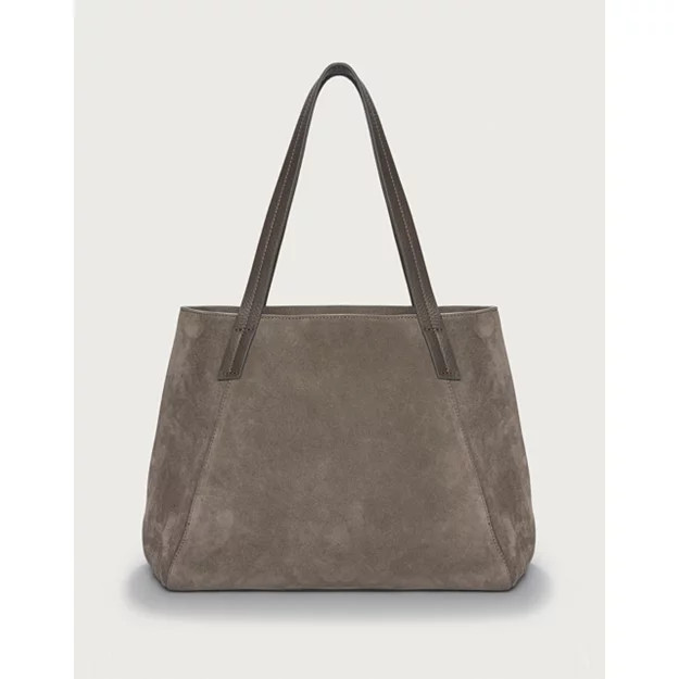 Suede Tote Bag | The White Company (UK)