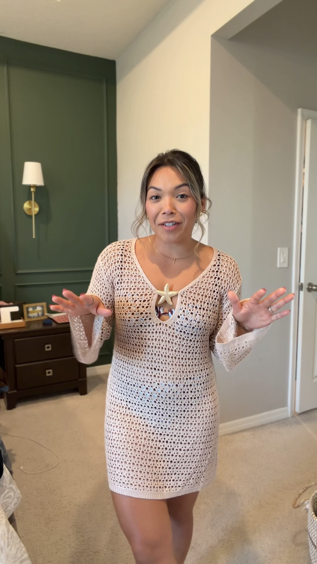 A cute swimsuit coverup! Wearing a small. Use the code ISLE15 to get 15% off $70+

#LTKgrwm #LTKootd #LTKSeasonal