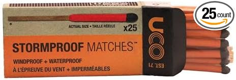 Industrial Revolution UCO Stormproof Matches Waterproof Windproof Stormproof | Amazon (US)