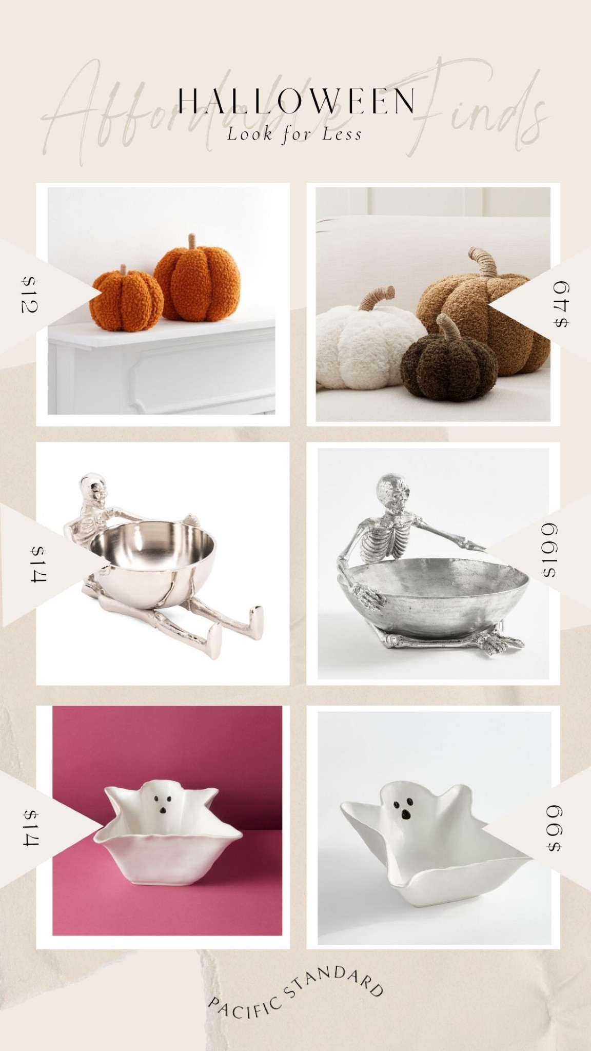 Halloween look for less finds! Get these season Halloween home décor accessories at a fraction of the price!

Boucle pumpkin pillows pumpkin pillows ghost candy bowl, skeleton candy bowl

#LTKFind #LTKSeasonal #LTKhome