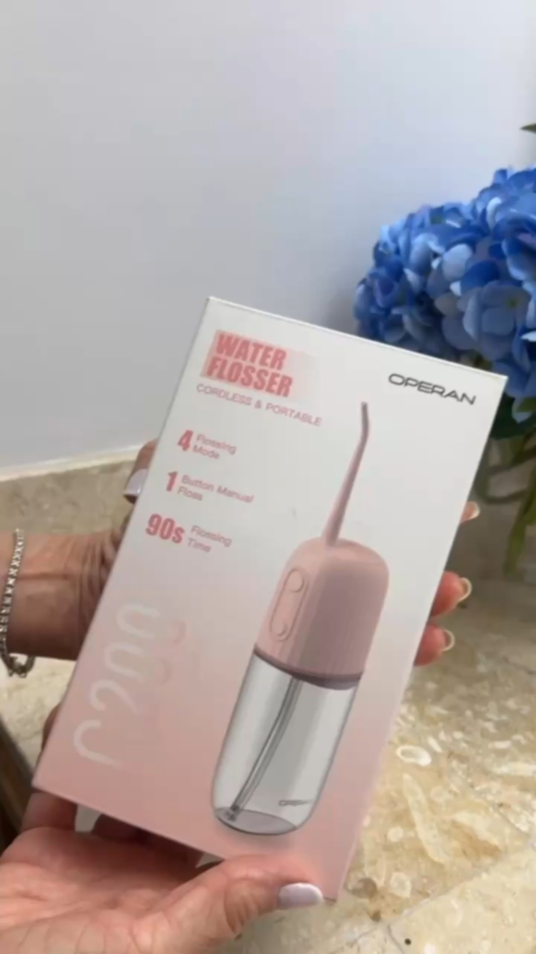 ✈️✨ Say hello to the perfect travel companion for your smile! This lightweight, stylish, and ultra-convenient water flosser comes with four modes to keep your teeth fresh and clean wherever you go. No more struggling with floss—just power, precision, and portability in one sleek device. Ready to upgrade your oral care routine?

#TravelEssentials #OralCareOnTheGo #WaterFlosser #FreshSmile #SelfCareEverywhere #LightweightLuxury #HealthyTeeth