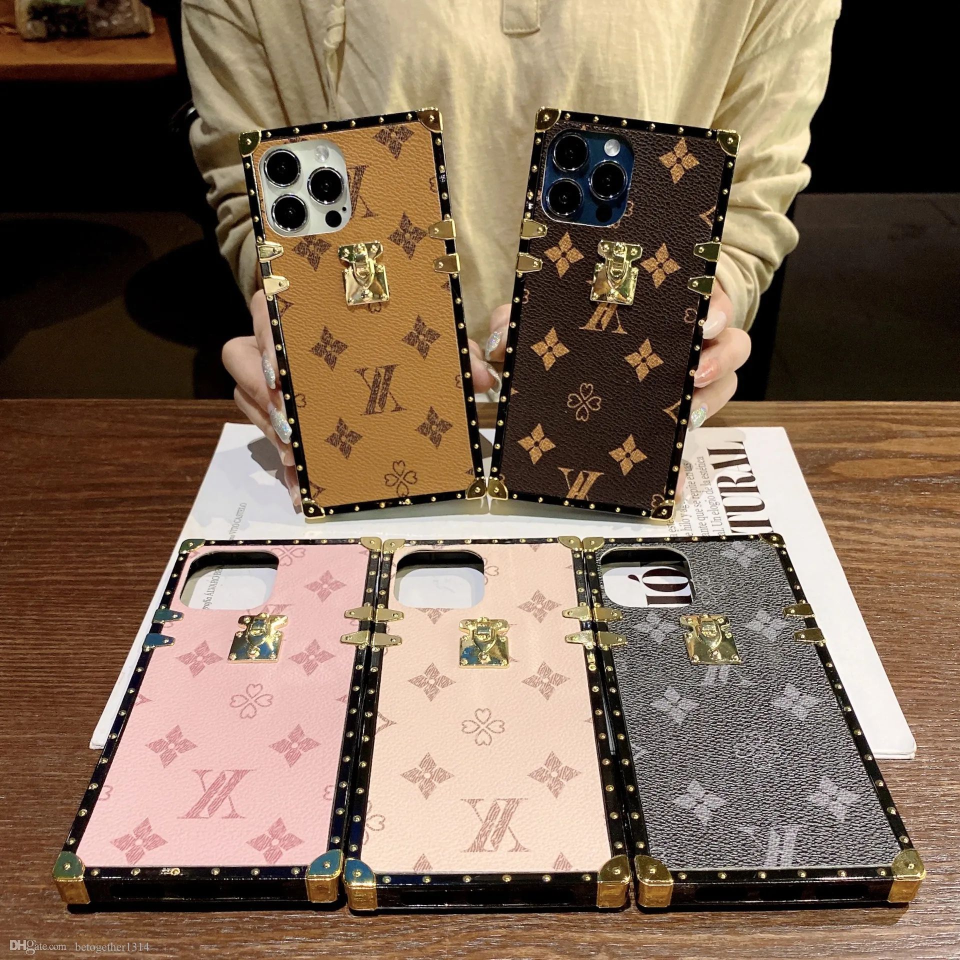 Luxury Leather Phone cases iPhone 14 12 13 11 Pro Max 14 13 mini X XS XR 7 8 Plus SE 6 6S Designe... | DHGate