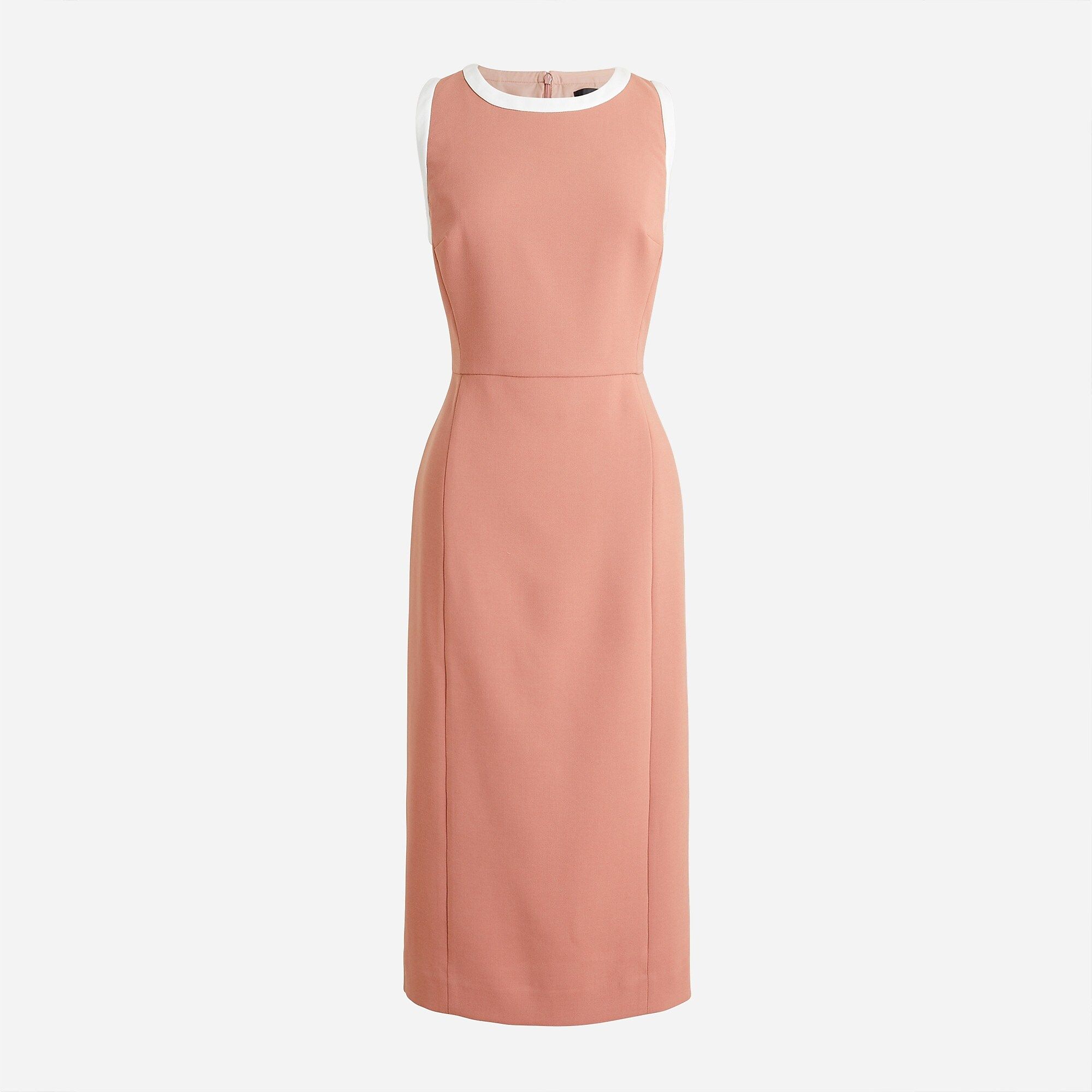 Stretch crepe sheath dress | J.Crew US