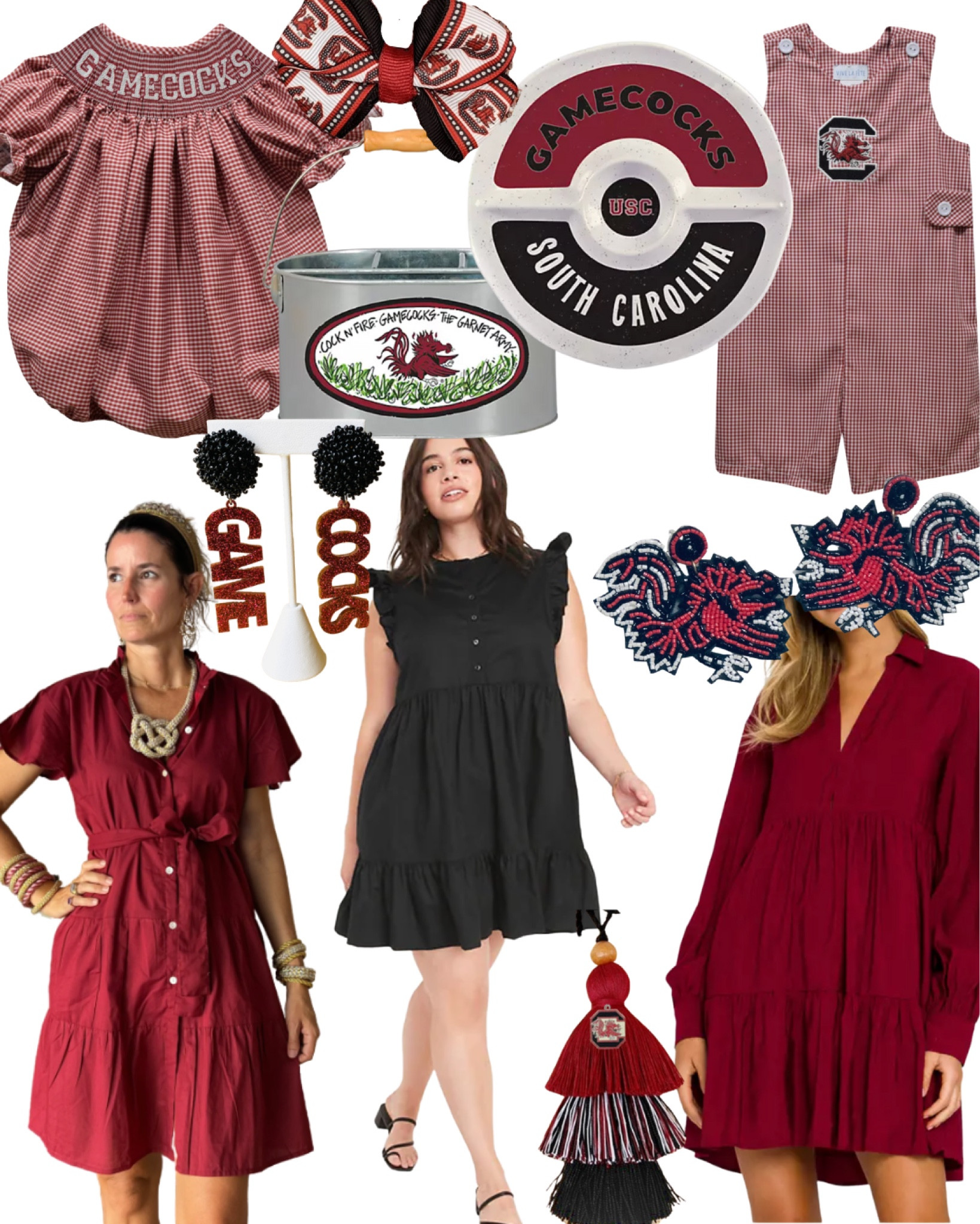USC, University of South Carolina, Gamecocks, game day, tailgate, college football, tailgate outfits, game day dress, entertaining  

#LTKunder100 #LTKU #LTKunder50