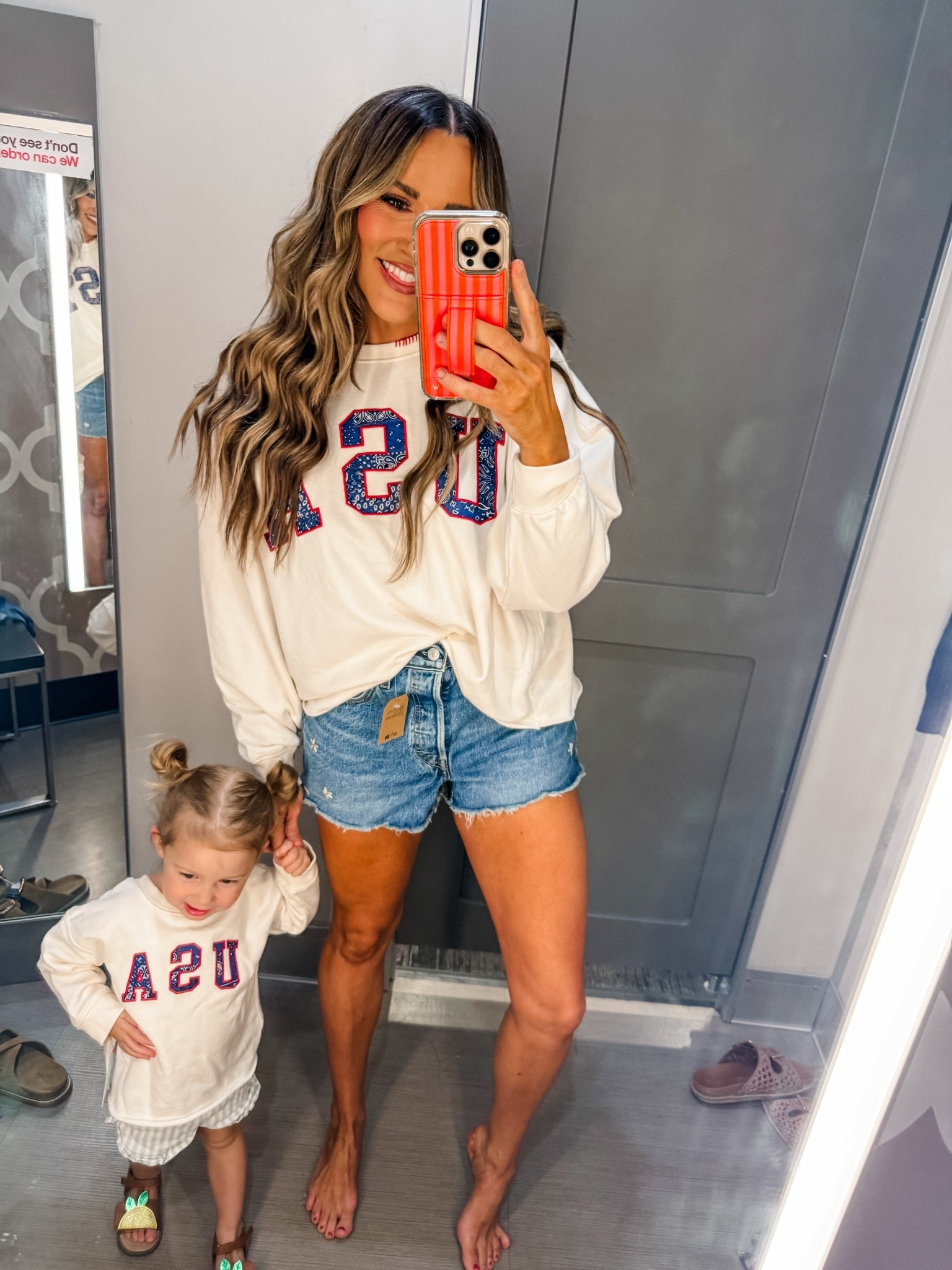 Target new arrivals wearing a size large
Love these mom
And me matching pullovers

#LTKSaleAlert #LTKmomlife #LTKOver40