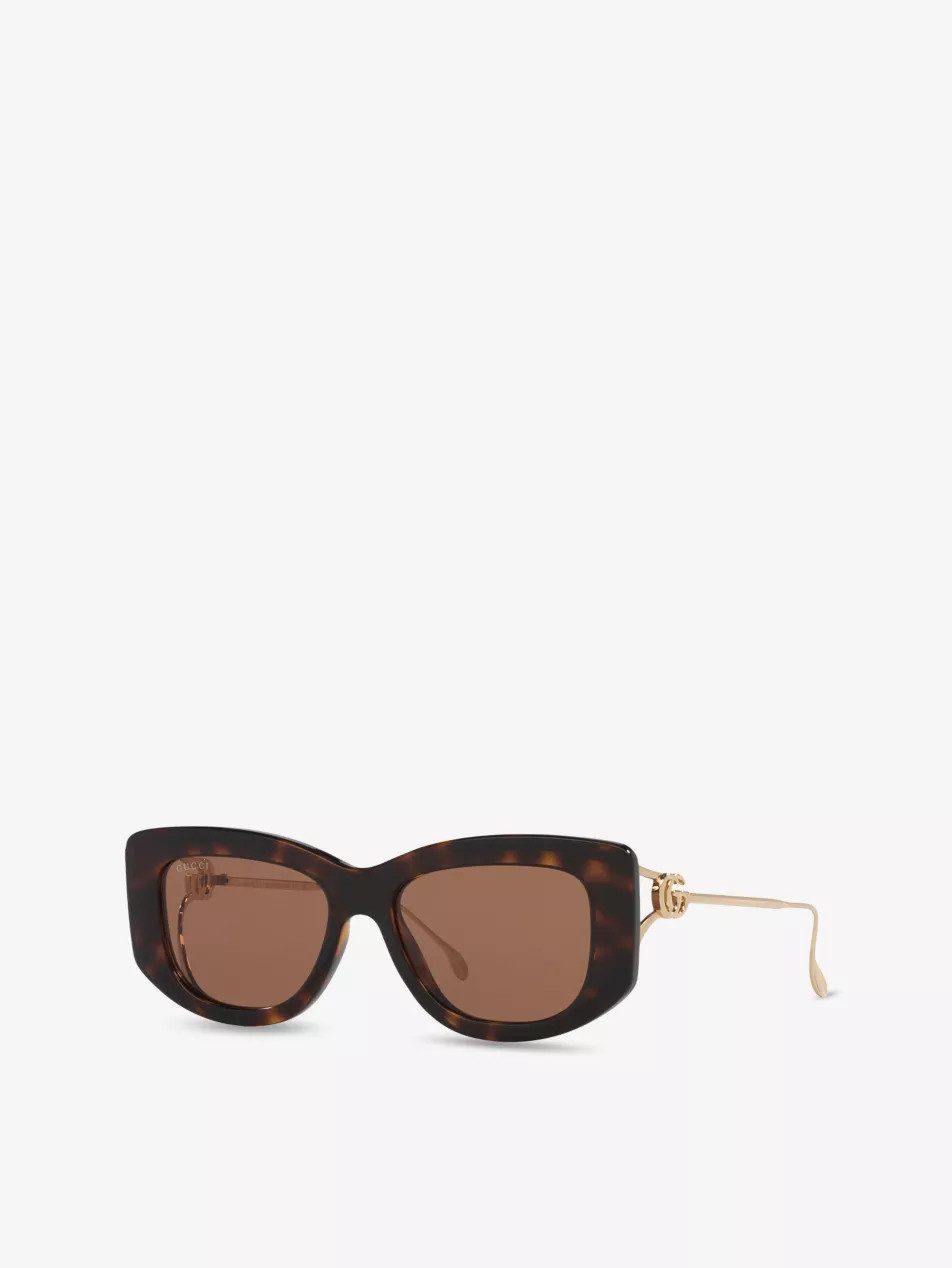 GG1566S Cat-Eye Acetate Sunglasses | Selfridges