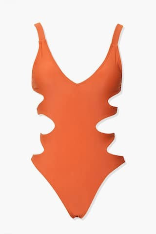 Swan Cutout One-Piece Swimsuit | Forever 21 (US)