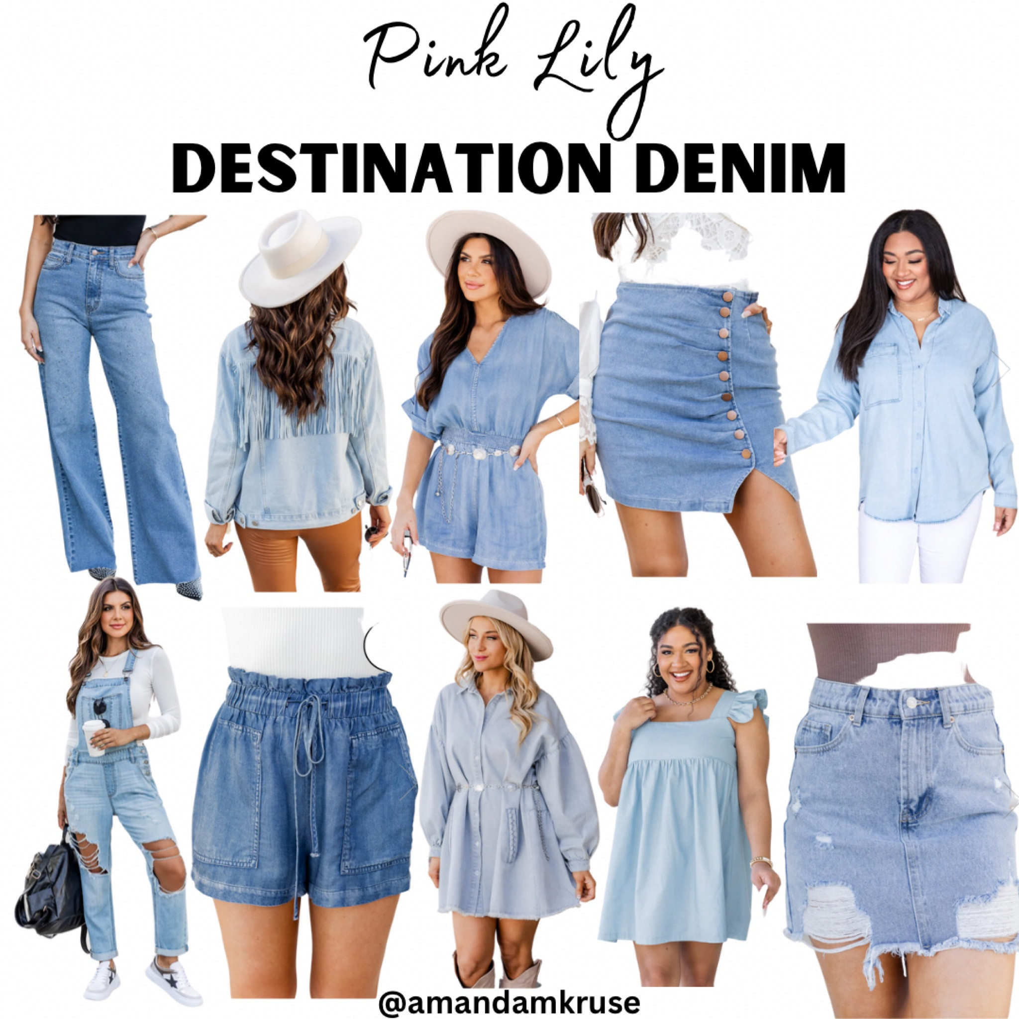 Nashville outfits.
Denim jeans.
Denim jacket.
Denim romper.
Denim skirt.
Denim top.
Denim shorts.
Pink Lily Boutique.

#LTKFind #LTKunder100 #LTKFestival