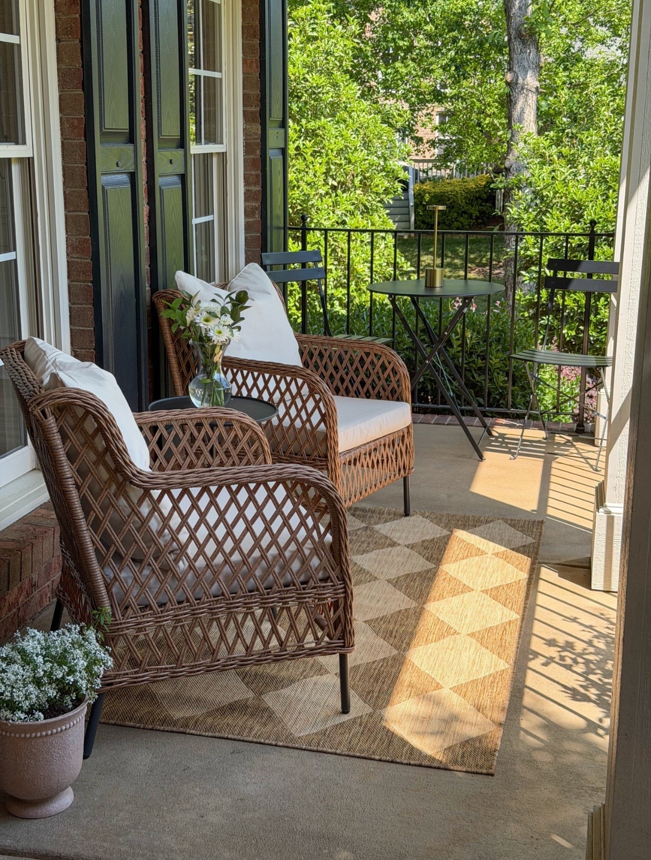 I am really enjoying our updated front porch lately. All of these furniture and decor finds really give that fresh vibe to our home. They were exactly what we needed to transform the space into a cozy spot for the season.

wayfair finds, outdoor furniture, rattan furniture, modern vintage, home upgrade, bistro set spring refresh, alfresco dining

#LTKSeasonal #LTKU #LTKHome