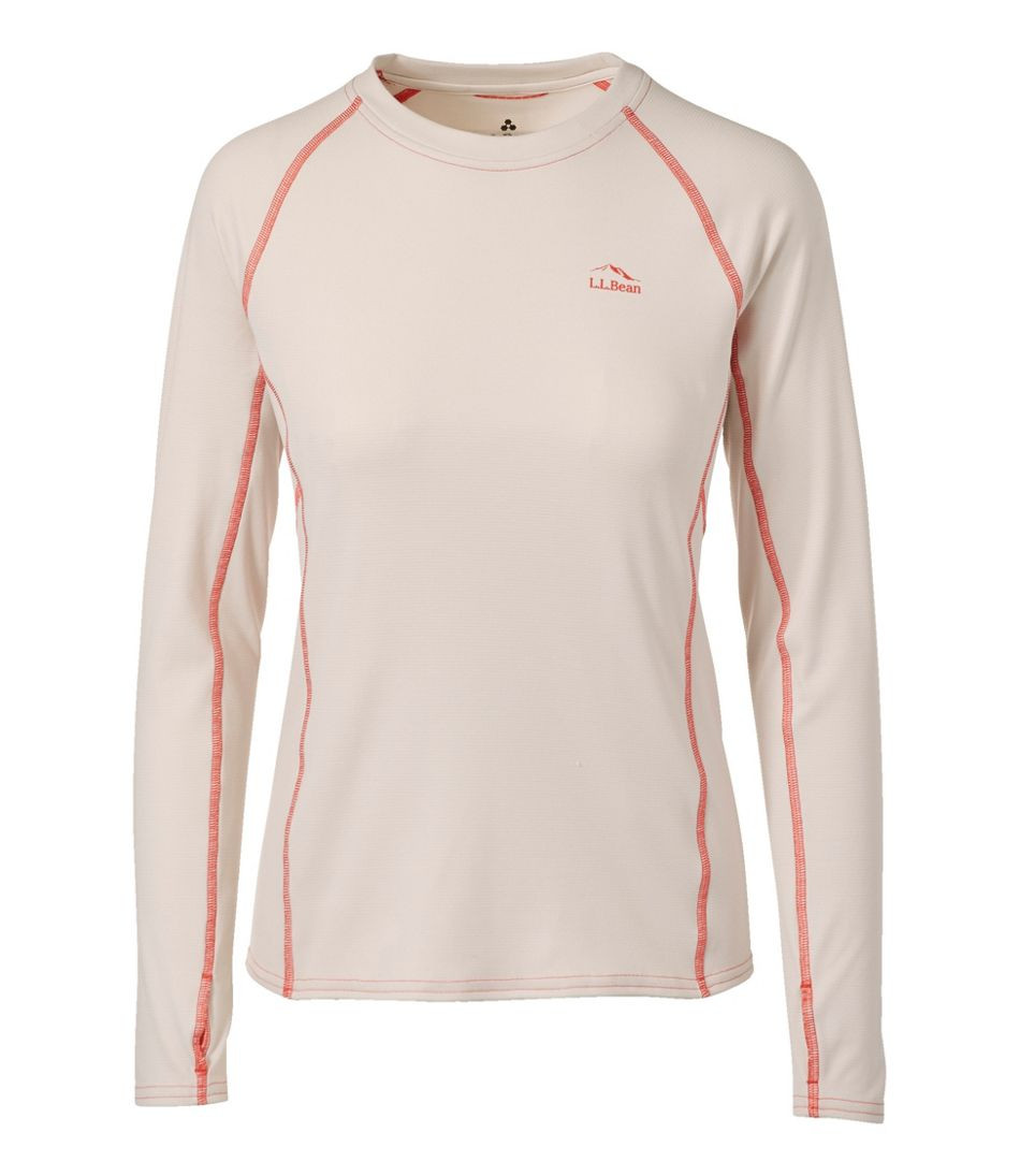 Women's L.L.Bean Midweight Crew Base Layer, Long Sleeve | L.L. Bean