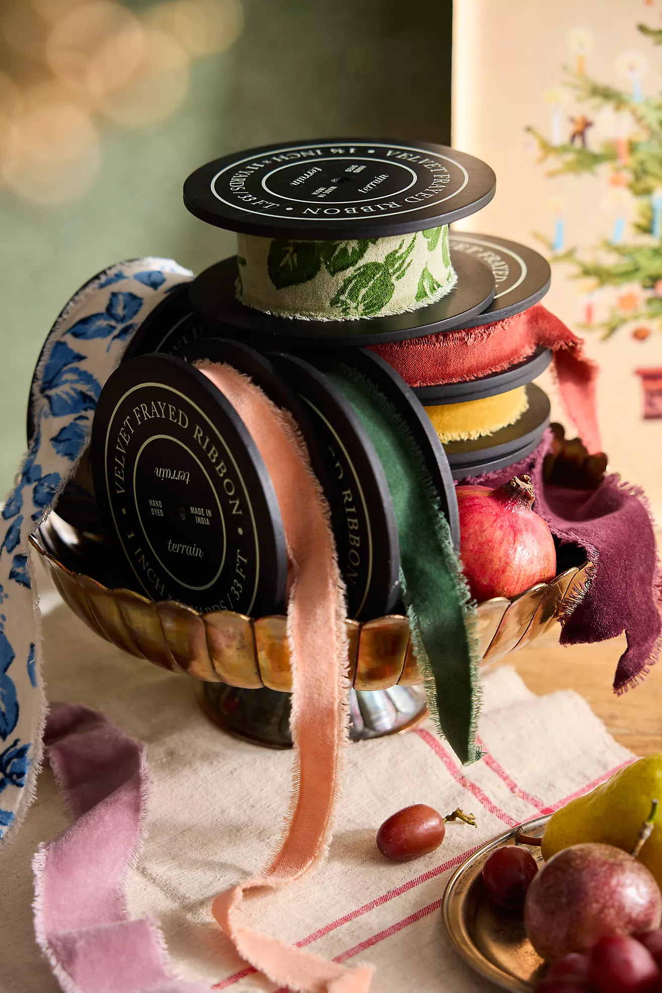 Holiday Velvet Ribbon | Anthropologie (US)