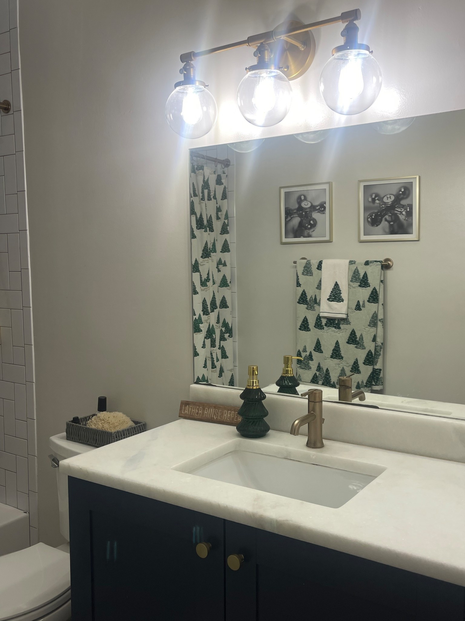 Boys Christmas Tree Bathroom target Christmas decor 

#LTKSeasonal #LTKHoliday #LTKHome