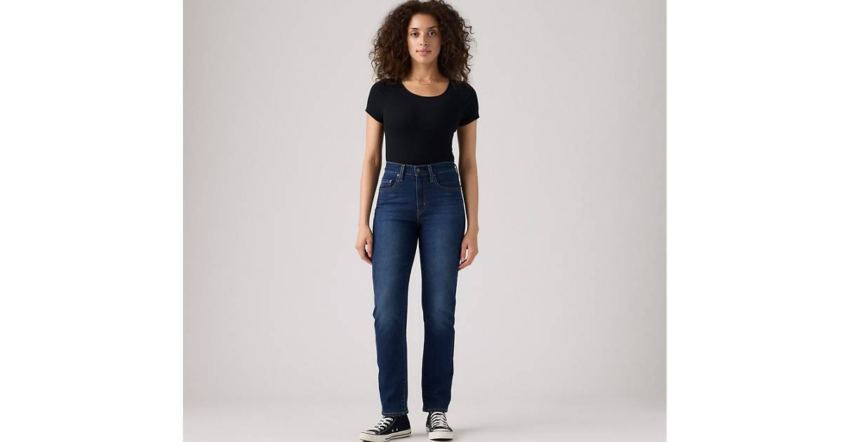 724 High Rise Straight Women's Jeans - Dark Wash | Levi's® US | Levi's US