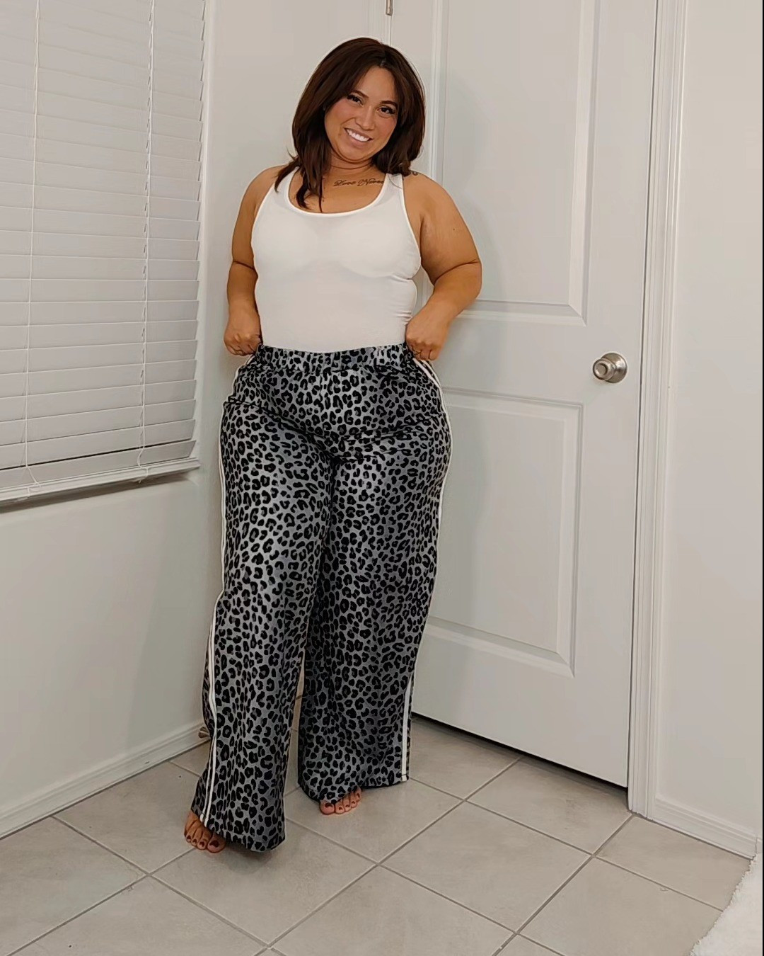 Amazon SHENHE Women's Cheetah Print Wide Leg Baggy Pants Y2k Side Loose Streetwear Trousers

#LTKMidsize #LTKPlusSize