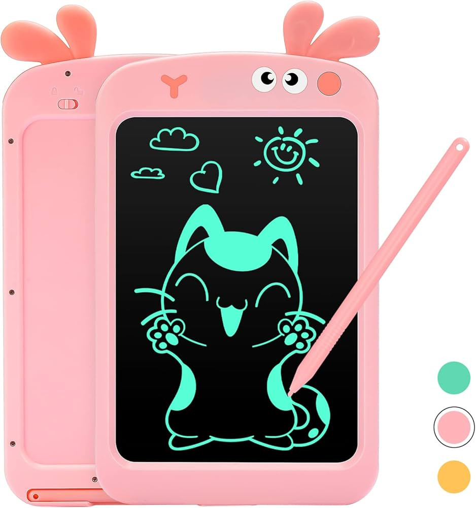 Pink LCD Writing Tablet Toys for Girls Kids 8.5' Electronic Drawing Writing Board for for 3 4 5 6... | Amazon (US)