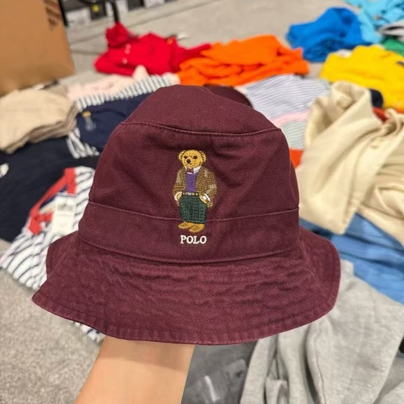 Polo by Ralph Lauren Bucket Hat with Embroidered polo bear Design L/XL | Poshmark