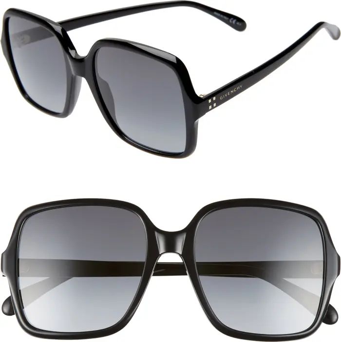 55mm Square Sunglasses | Nordstrom