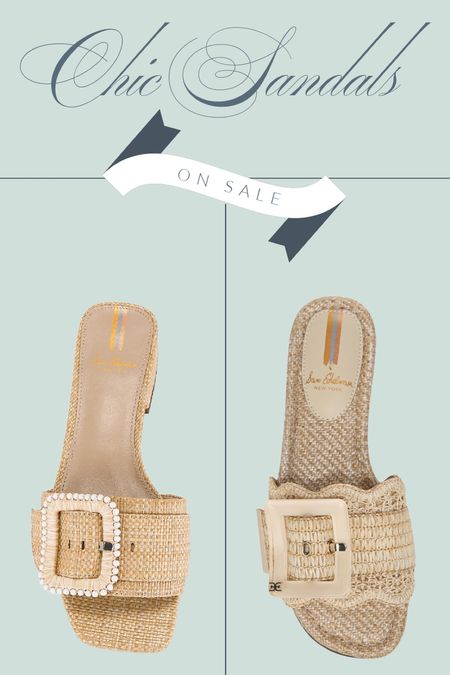 These are my absolute favorite sandals for the summer season! I own both and love them! The ones on the left run about 1/2 size large. They are both on sale and are a must have! The left ones have a slight heel making them a little on the dressy side. 

#LTKFindsUnder100 #LTKSaleAlert #LTKShoeCrush