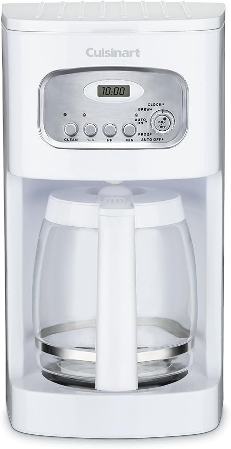 Cuisinart DCC-1100 12-Cup Programmable Coffeemaker, White | Amazon (US)