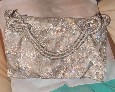 Obsessed with this silver rhinestone  bag from Amazon! Only $33 and high quality! I’m going to Maui, Hawaii for Christmas and I wanted a fun and affordable purse for my trip! I’ve linked some other sparkly bags around the same price! Happy Holidays! Sparkle and Shine this Christmas! This would ALSO be stunning for a New Year’s eve party or dinner! #holidaypurse #sparklypurse #glitter #glitzandglamour #holidays #christmas #newyearseve #under40 

#LTKHoliday #LTKGiftGuide #LTKunder50