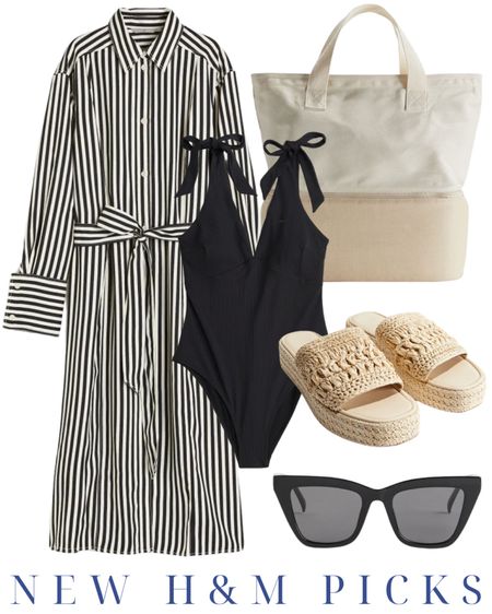 Women’s fashion | H&M finds | sunglasses | swimsuit | one piece | cooler bag | striped dress | tie dress | women’s fashion | beach | pool | coverup | vacation

#LTKstyletip #LTKswim #LTKbeauty
