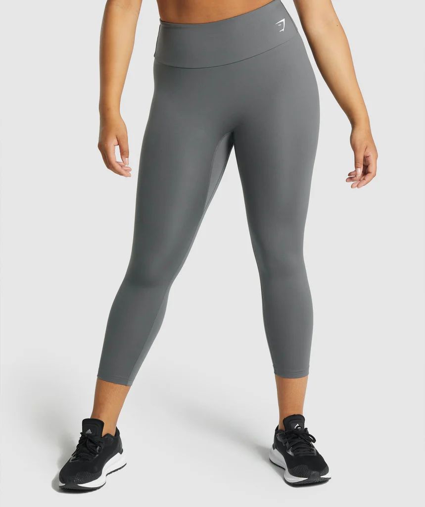 Gymshark Training 7/8 Leggings - Charcoal | Gymshark (Global)