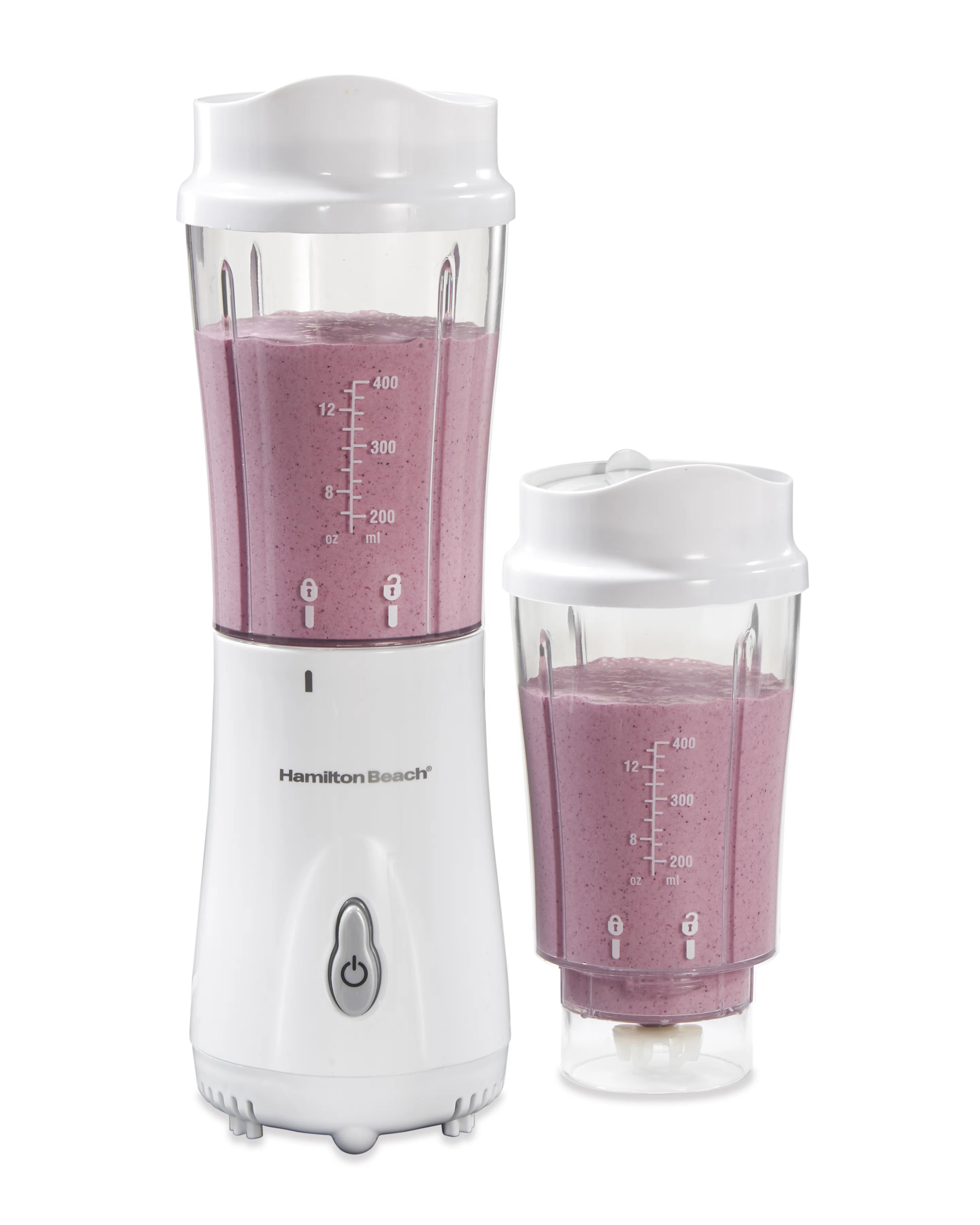 Hamilton Beach® Personal Blender with 2 Jars and Travel Lids White & Reviews | Wayfair | Wayfair North America