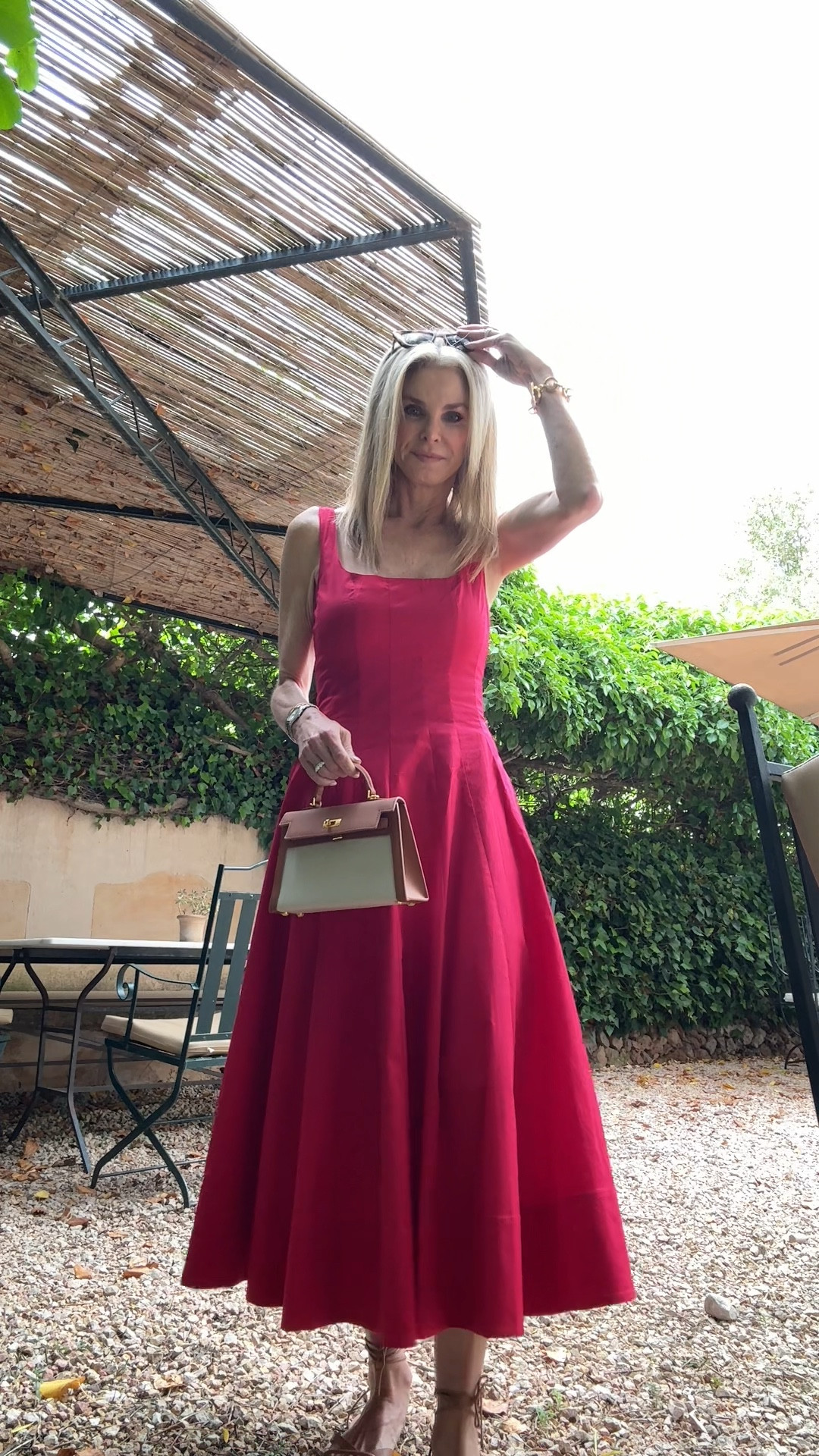 Beautiful red midi dress - size 4 
Bag is under $100 

#LTKStyleTip #LTKItBag #LTKTravel