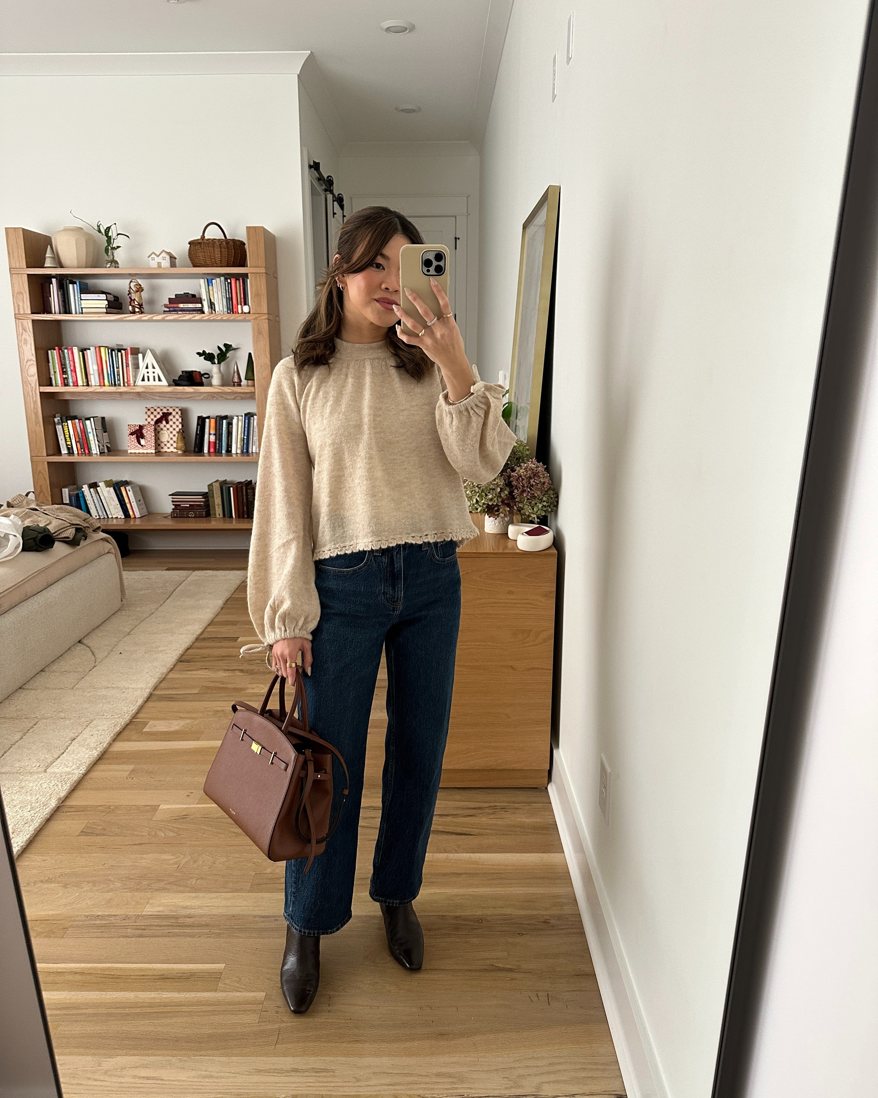 Sizing info: Sweater XS, jeans 23 extra short!

petite fashion, get dressed with me, outfit inspiration, ootd, nashville outfit, Nashville influencer, petite style, vacation style, casual outfits, mom style, petite pants, winter dress, winter outfit, winter pants, winter outfit inpso, winter outfit idea, winter top, winter style, winter sweater, cozy sweater, cold weather sweater, cold weather outfit, winter bag, winter purse, denim, jeans,  

 

#LTKHoliday #LTKSeasonal #LTKPetite