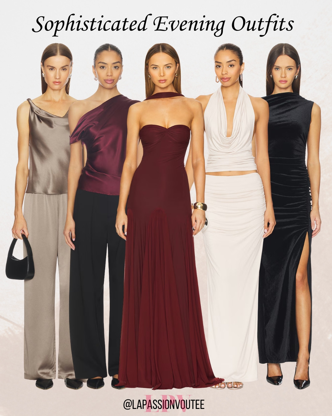 A curated look at sophisticated evening outfits from Revolve with a focus on polished styling. These pieces are perfect for creating an elevated evening look that feels modern, flattering, and easy to wear for special occasions or nights out. 

 #LTKValentine #LTKootd