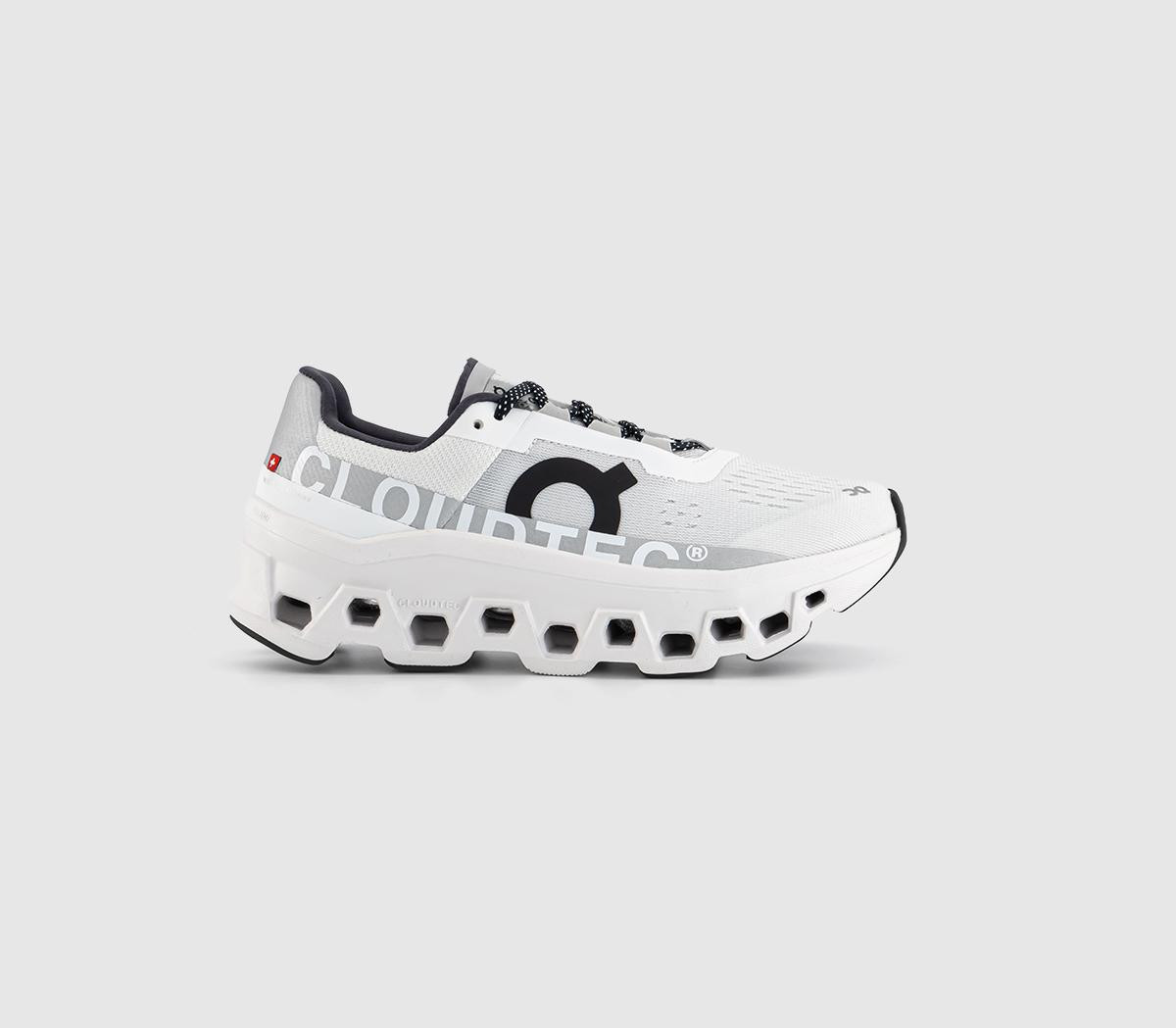On Running Cloudmonster All White F, 7.5 | Office Shoes (UK)