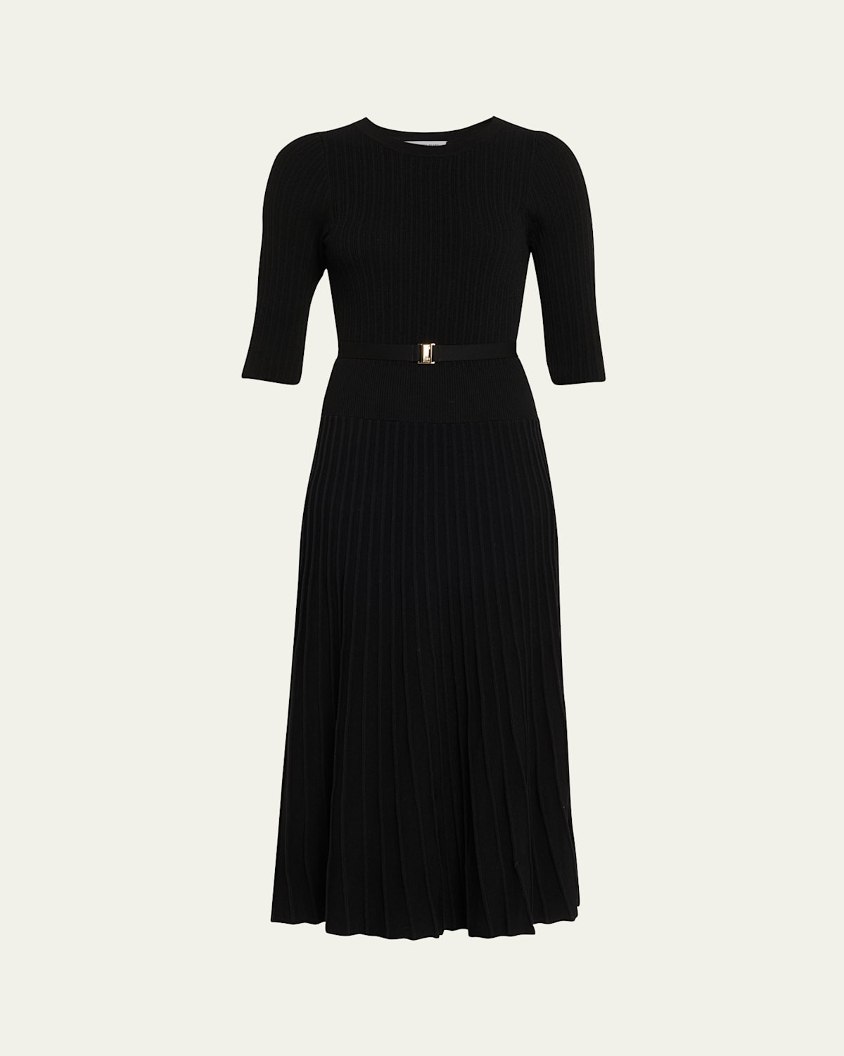Elthea Knit Belted Midi Dress | Bergdorf Goodman