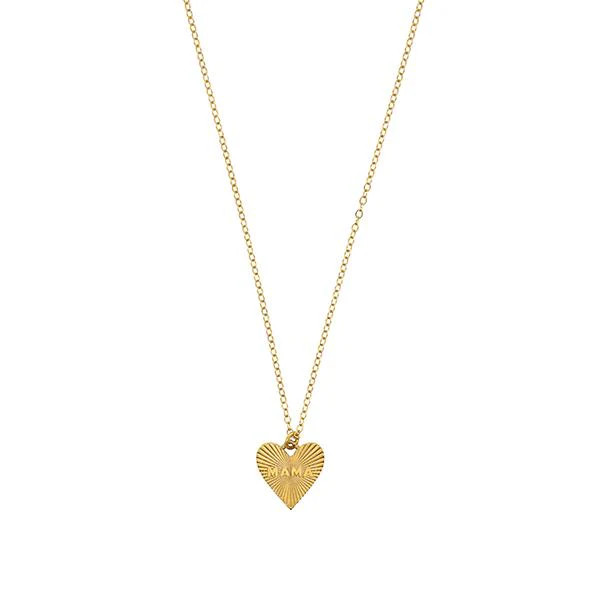 Dainty Heart MAMA Necklace | The Avenue